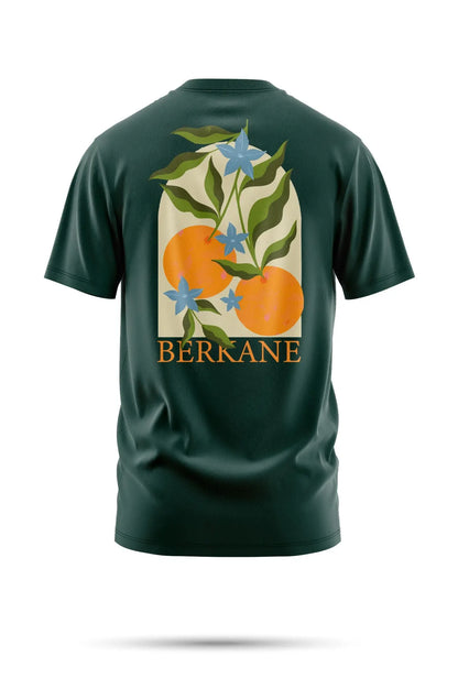 T-shirt Berkane – Fleurs & Agrumes 240 g/m² | Coton BIO - tshirt