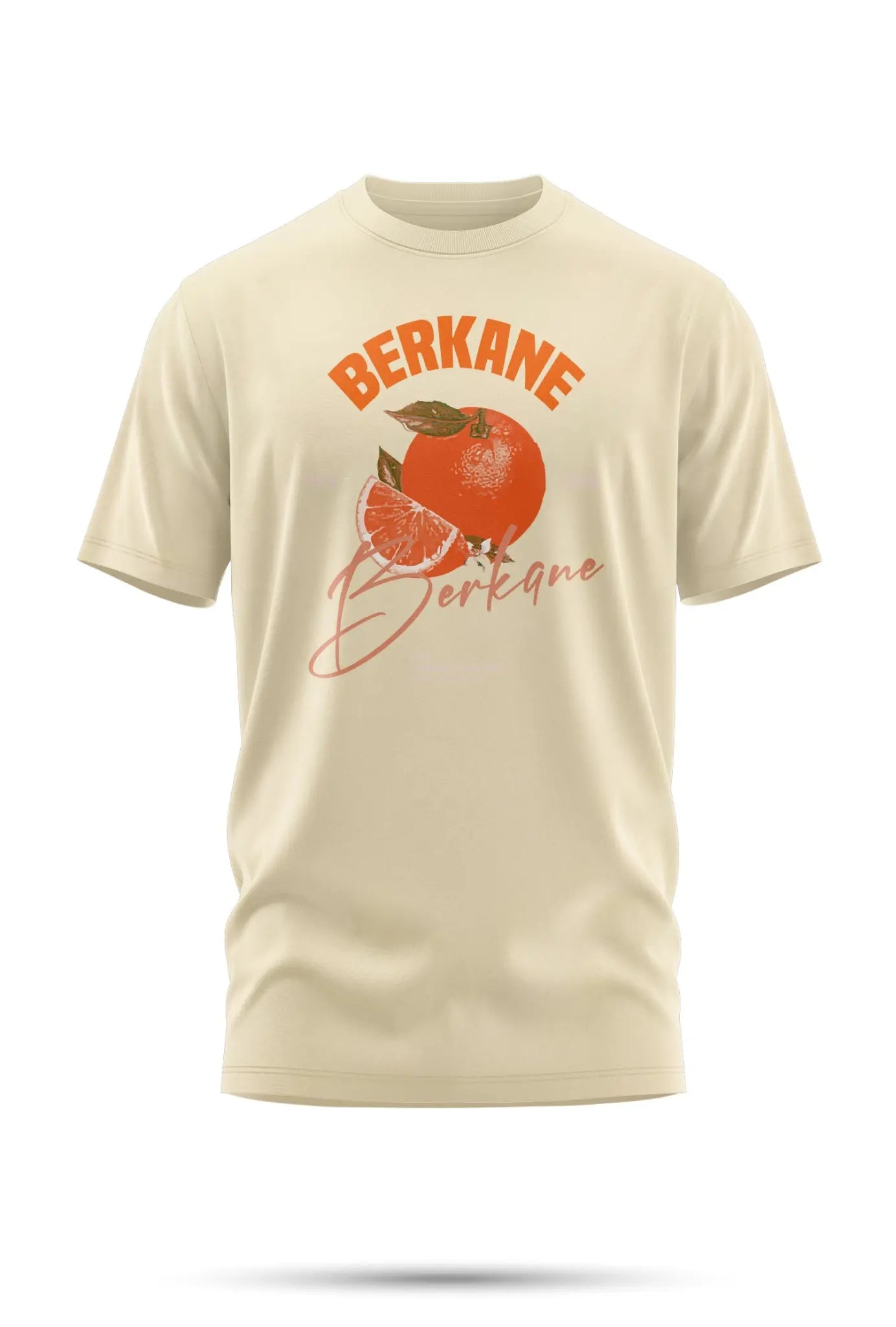T-shirt Berkane – Orange Legacy 240 g/m² | Coton BIO - Beige / XXS - tshirt