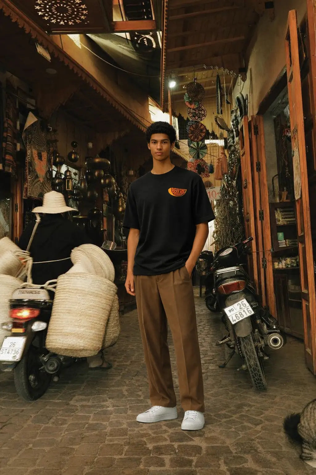 T-shirt Berkane – Slice Drop 240 g/m² | Coton BIO - tshirt