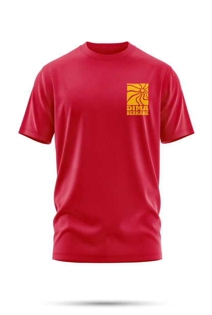 T-shirt –Berkane Vintage 240 g/m² | Coton BIO - Rouge / XXS - tshirt