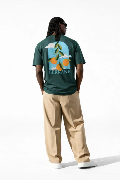 T-shirt Berkane – Vue d’Orangers 240 g/m² | Coton BIO - tshirt