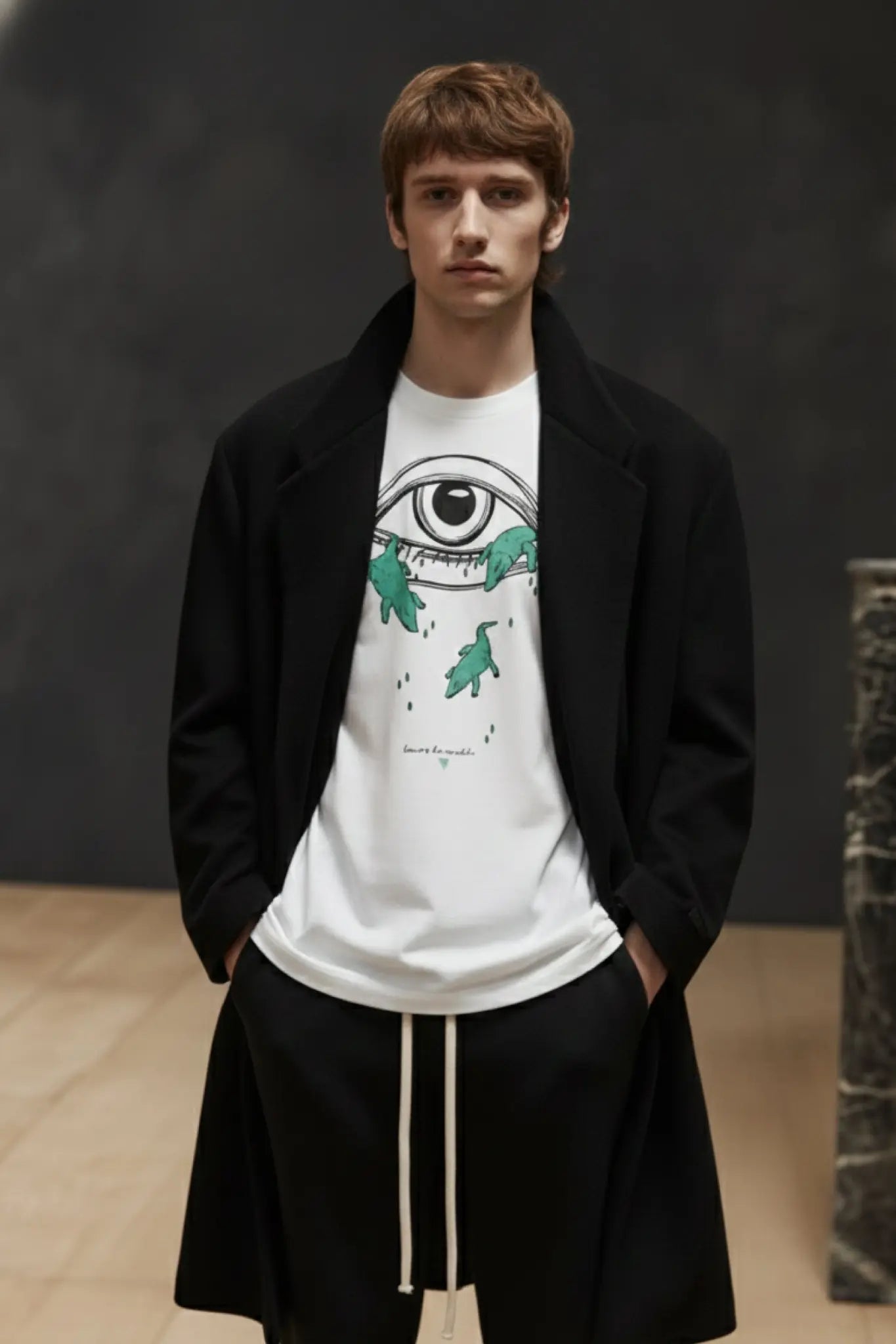 T-Shirt Brodé « Larmes de crocodiles - t-shirt