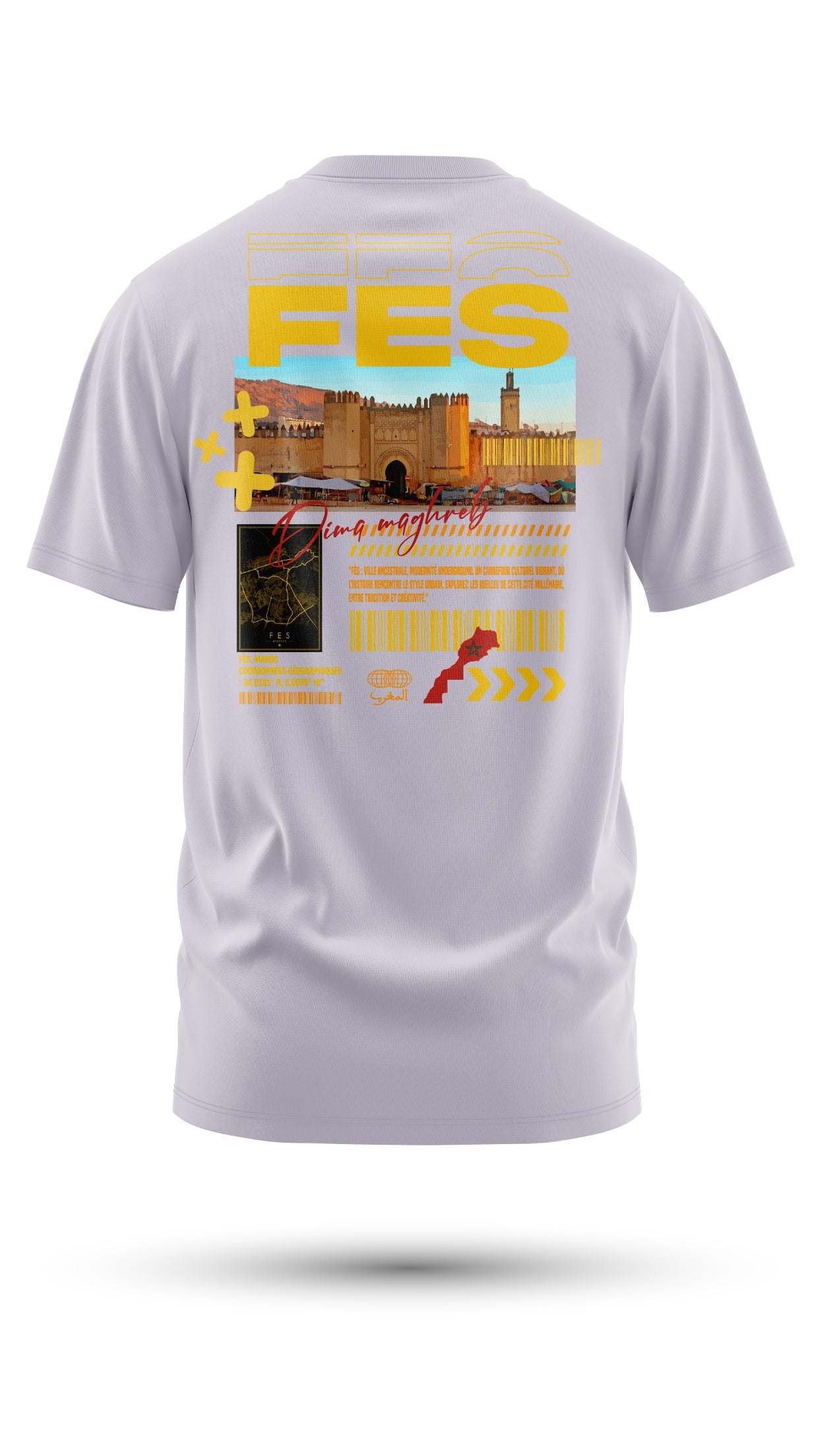 T-shirt Fès – L’Héritage de la Capitale Spirituelle du Maroc