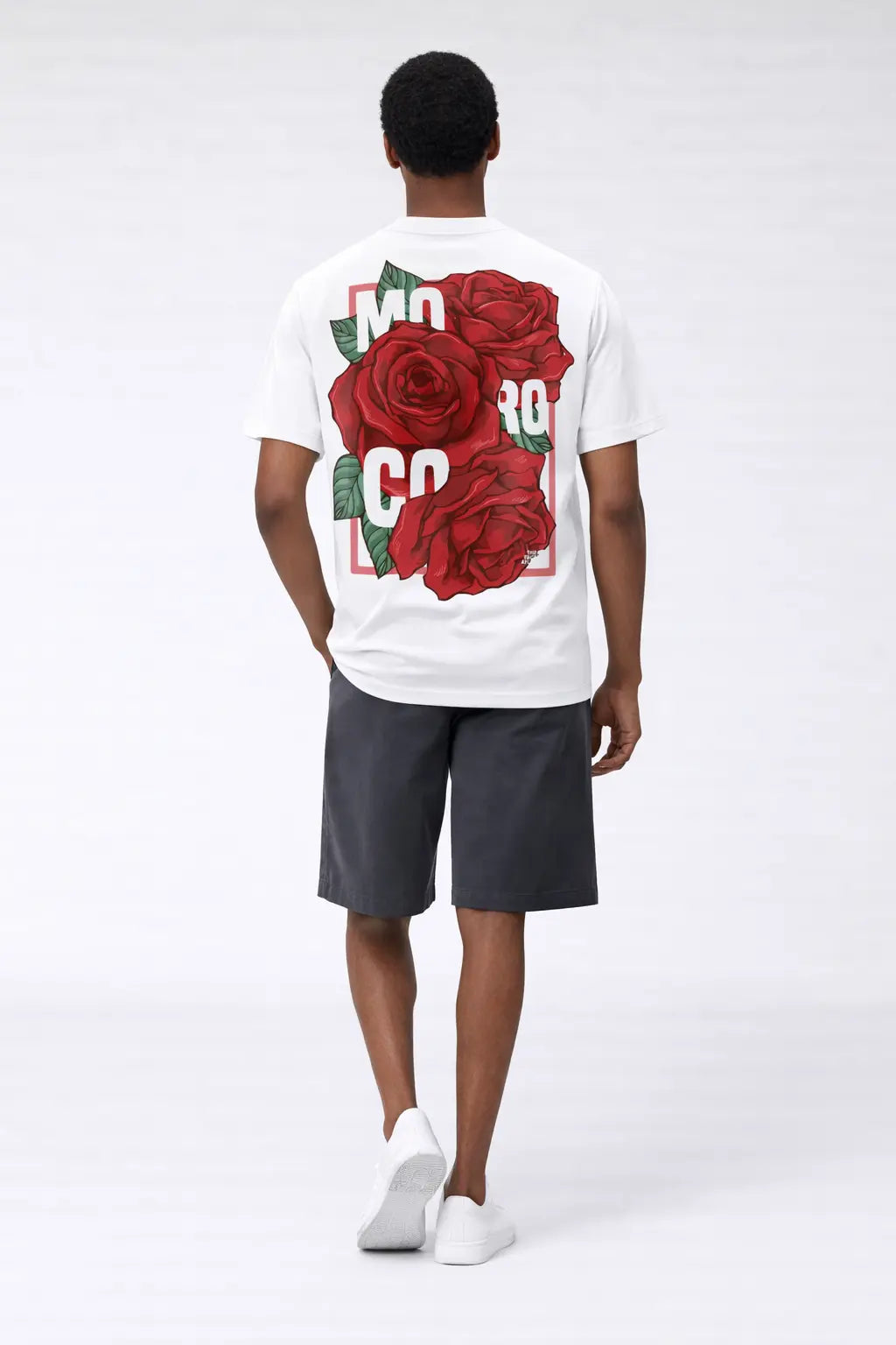 T-shirt Flower The Face Atlas – coton bio premium Maroc - t-shirt