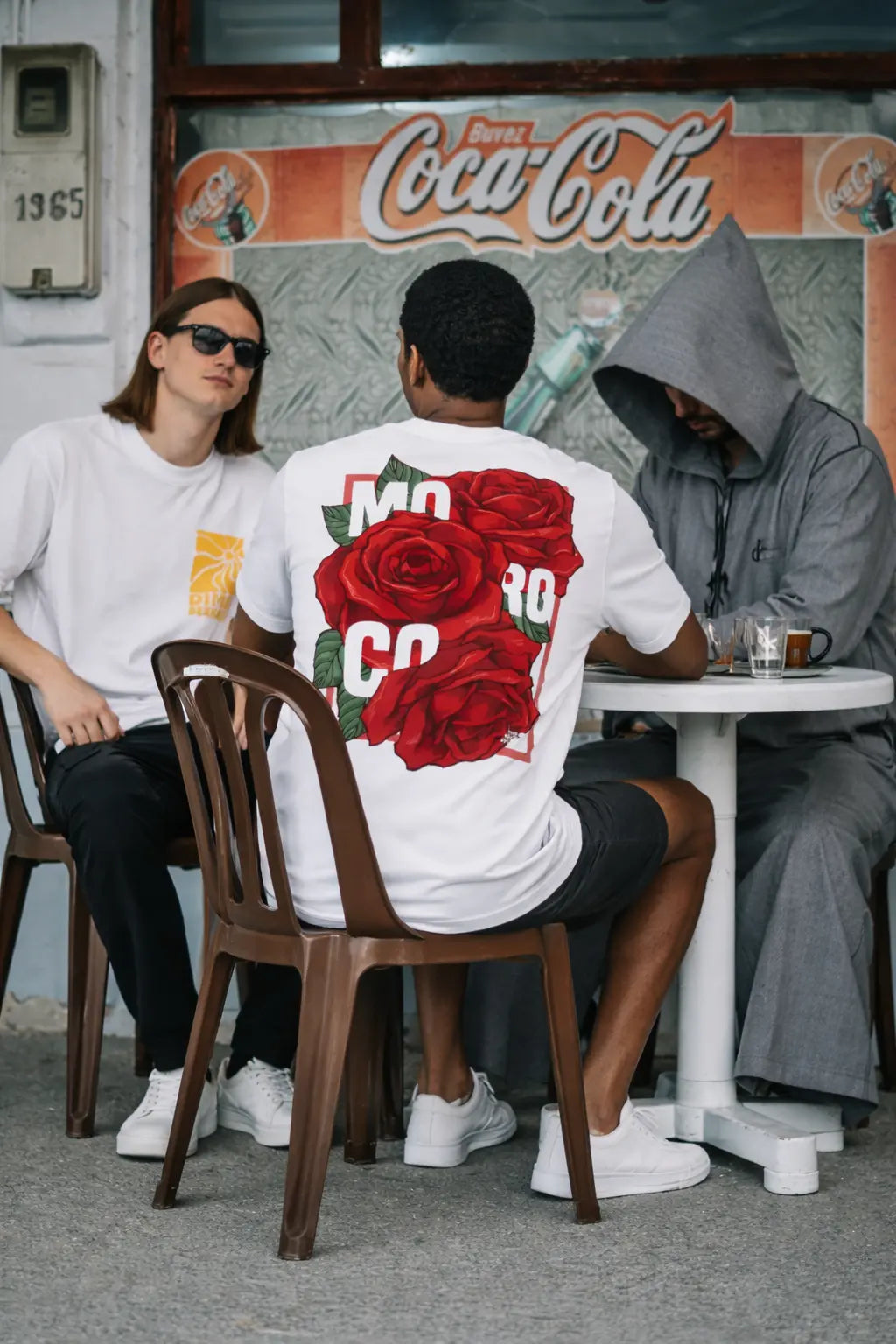 T-shirt Flower The Face Atlas – coton bio premium Maroc - t-shirt