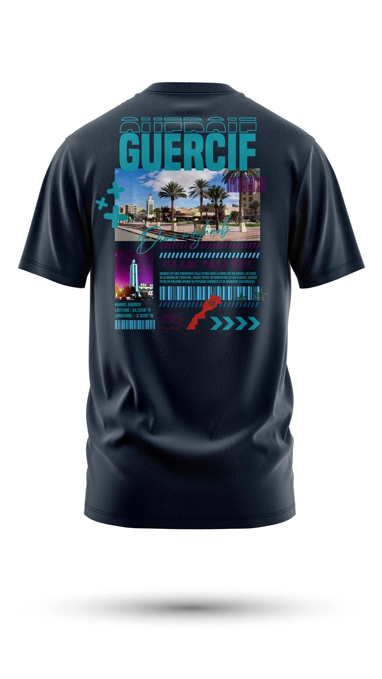 T-shirt Guercif – L’Authenticité du Maroc Oriental