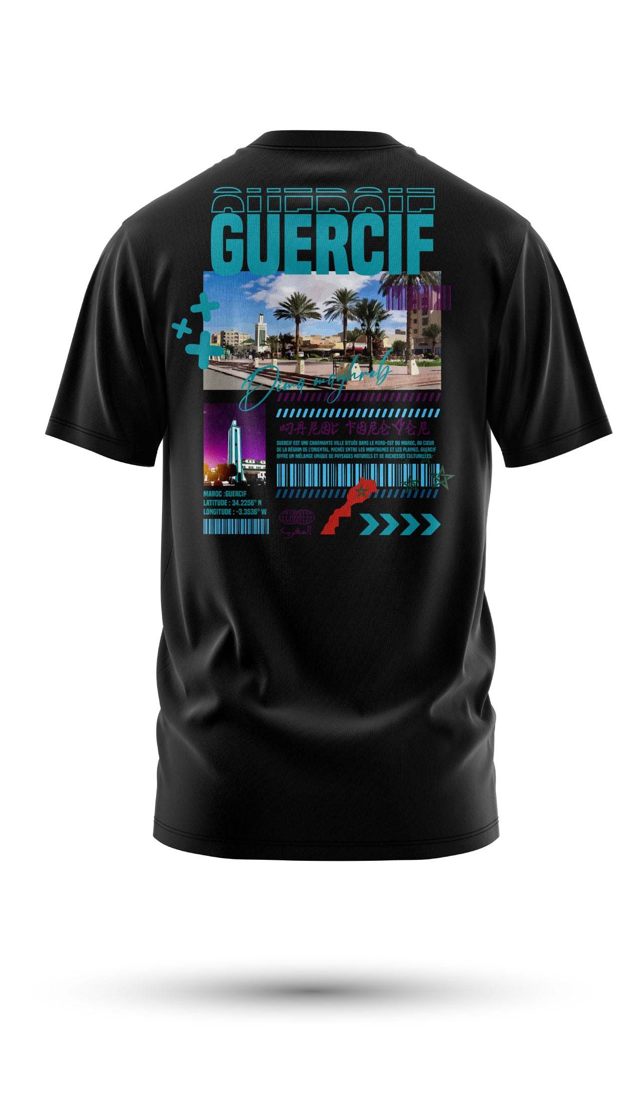T-shirt Guercif 240 g/m² | Coton BIO