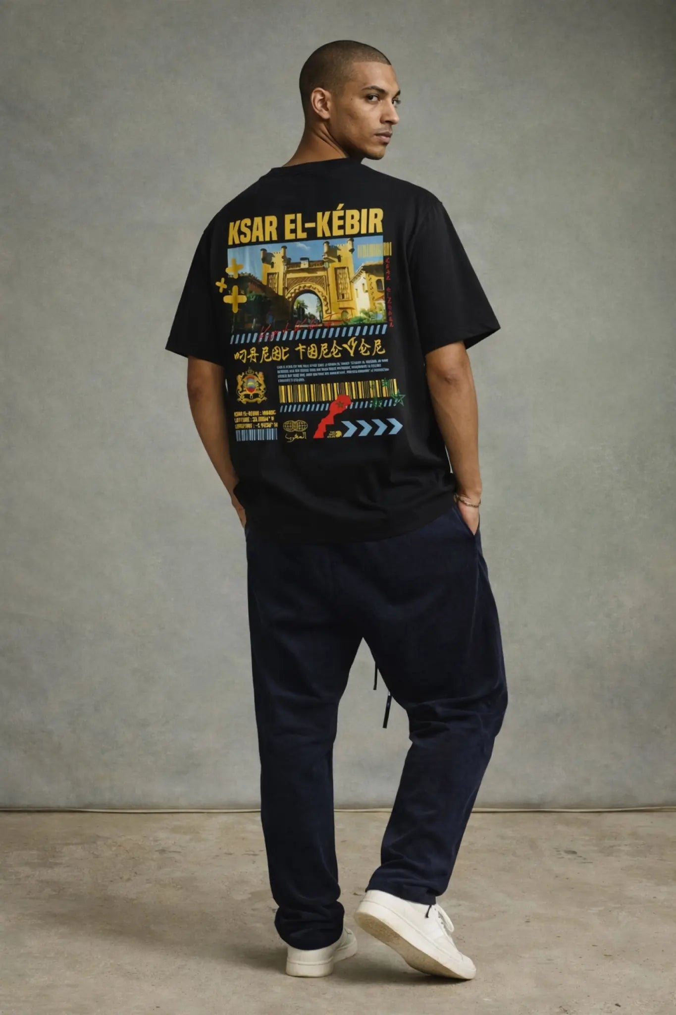 T-shirt Ksar el kebir 240 g/m² | Coton BIO - t-shirt