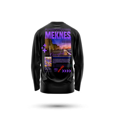 T-shirt manches longues 220g Meknès - Noir / XS - tshirt manches longues