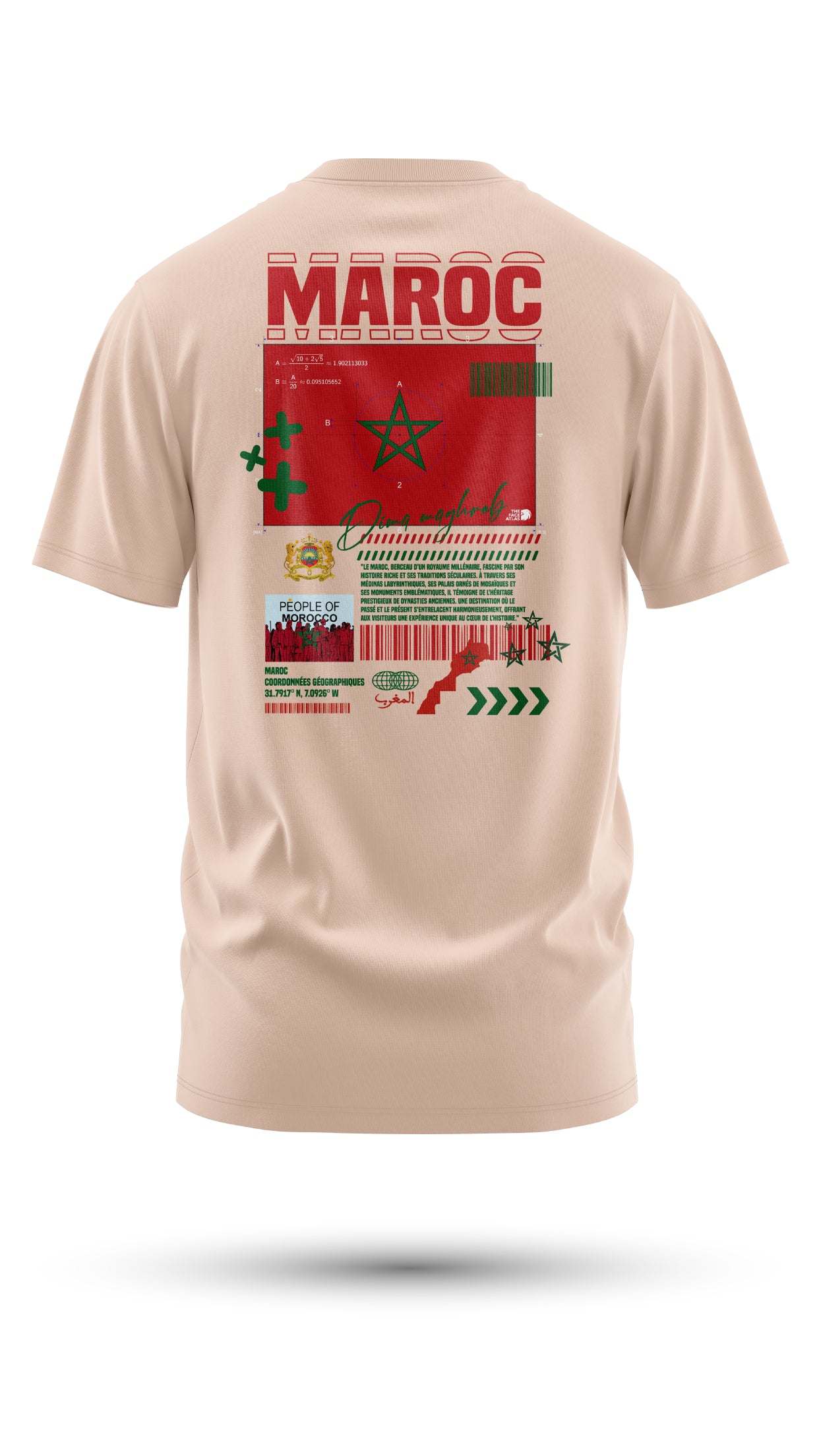 T-shirt Maroc – L'Esprit du Royaume Chérifien en Style Iconique