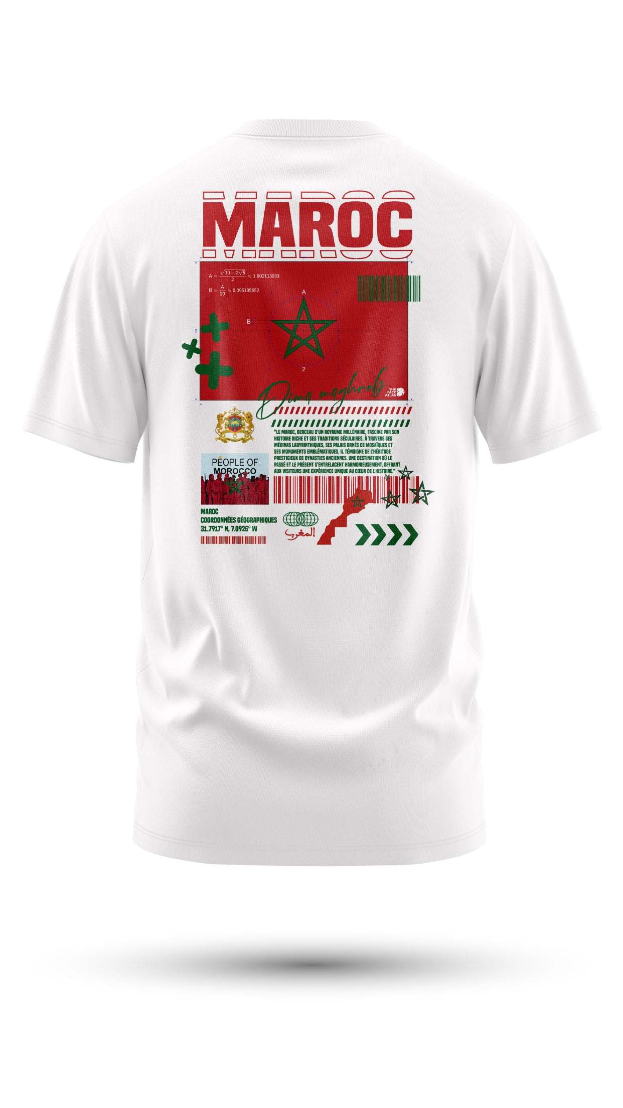 T-shirt Maroc – L'Esprit du Royaume Chérifien en Style Iconique