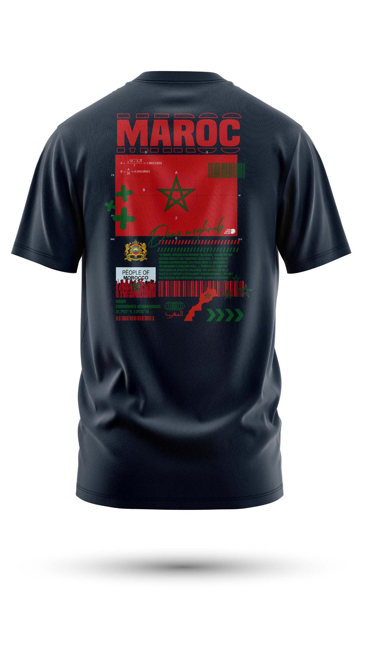 T-shirt Maroc – L'Esprit du Royaume Chérifien en Style Iconique