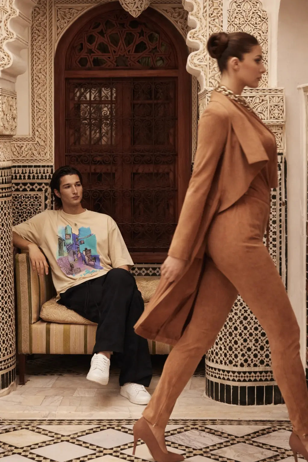 T-shirt Maroc Forever – Design minimaliste | Coton premium - t-shirt