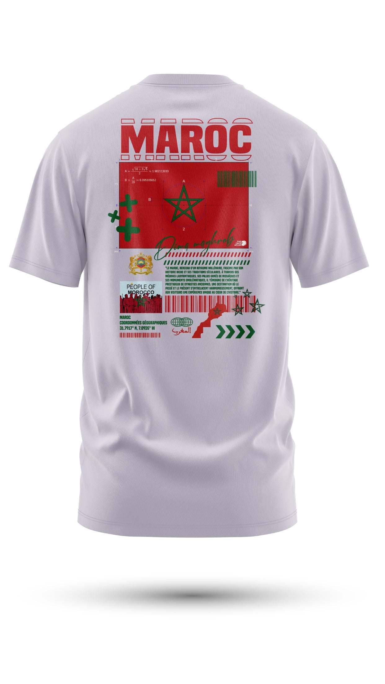 T-shirt Maroc – L'Esprit du Royaume Chérifien en Style Iconique