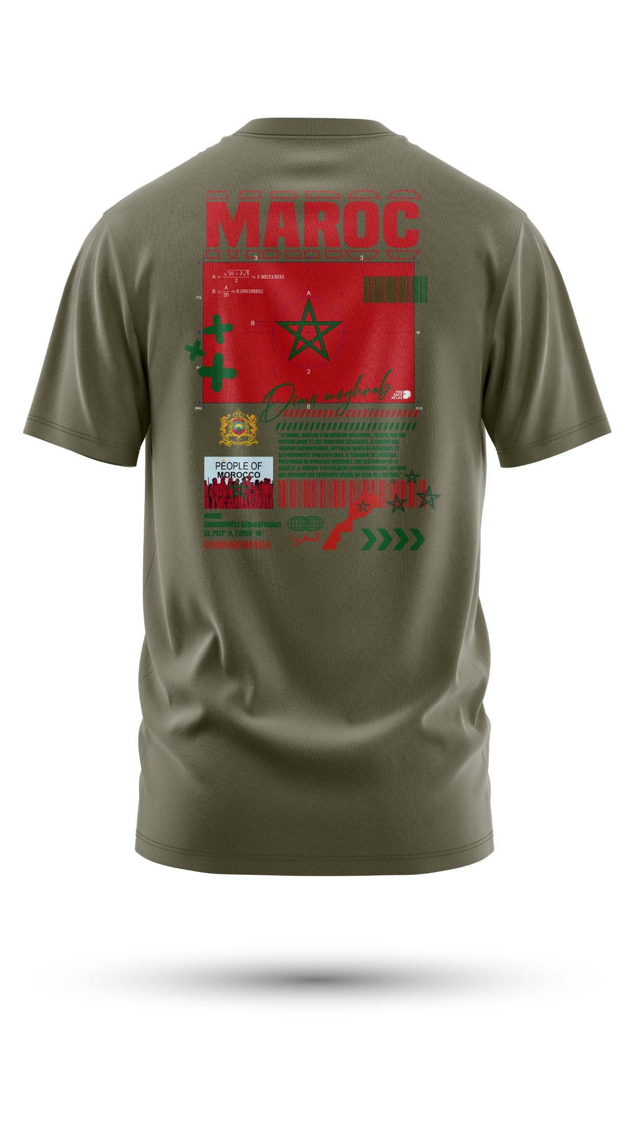 T-shirt Maroc – L'Esprit du Royaume Chérifien en Style Iconique
