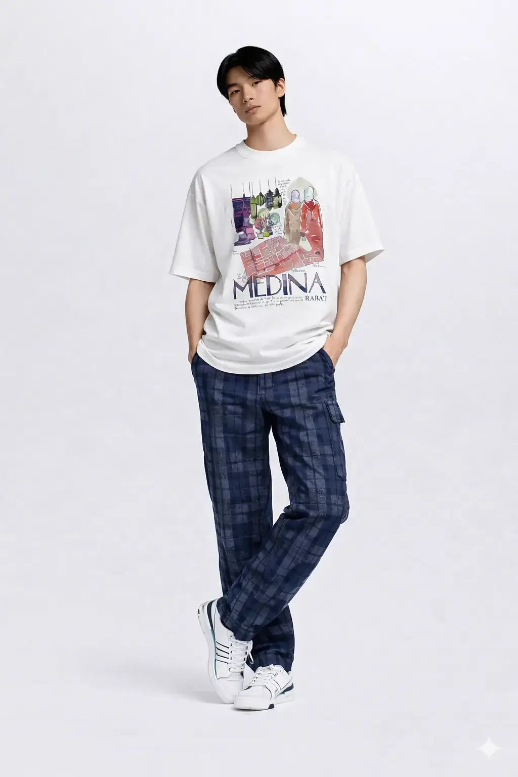 T-shirt Medina Rabat – Esprit de la médina | Streetwear Maroc - t-shirt