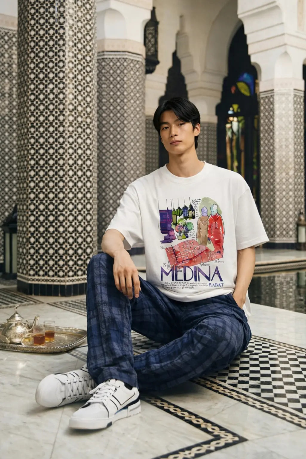 T-shirt Medina Rabat – Esprit de la médina | Streetwear Maroc - t-shirt