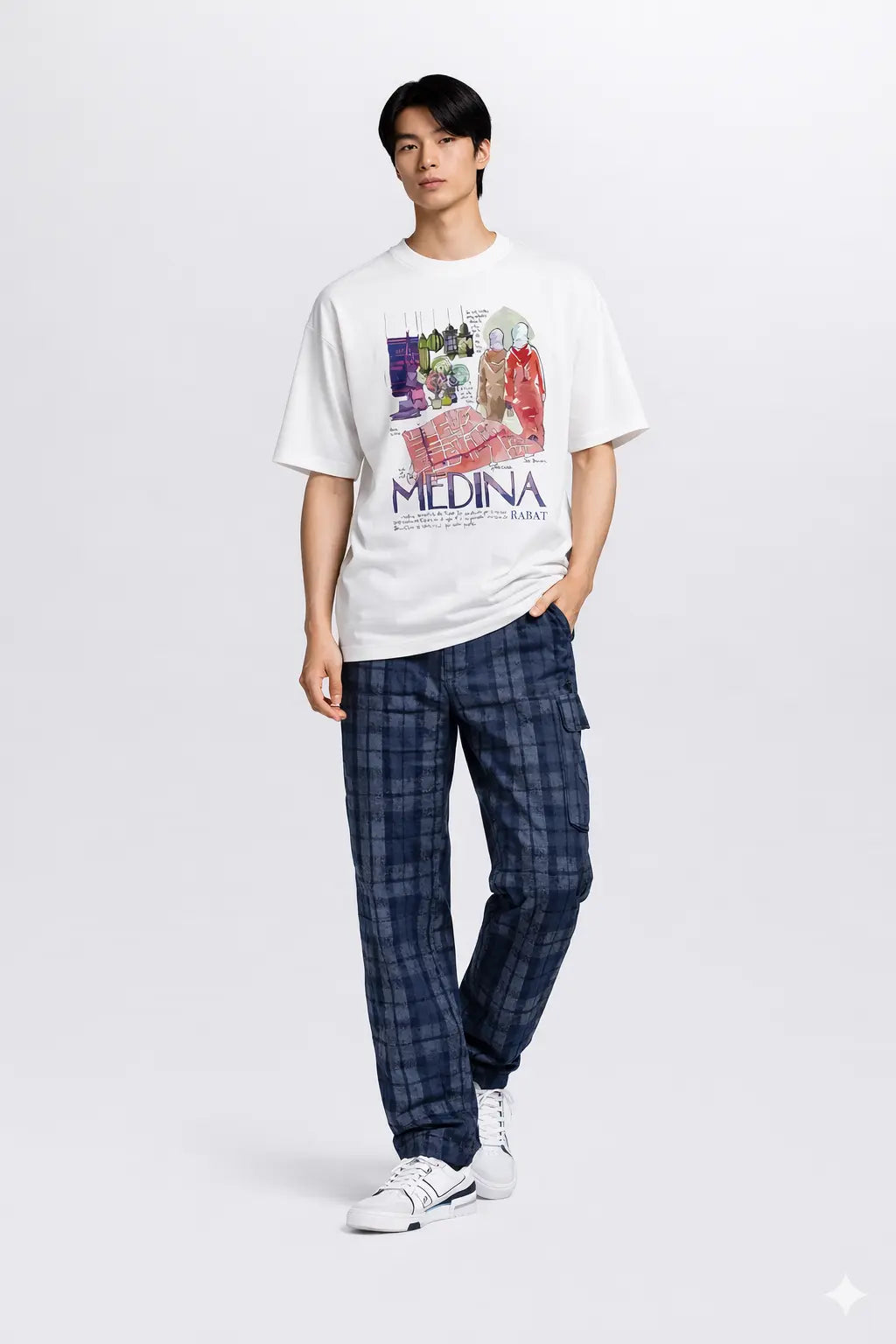 T-shirt Medina Rabat – Esprit de la médina | Streetwear Maroc - t-shirt