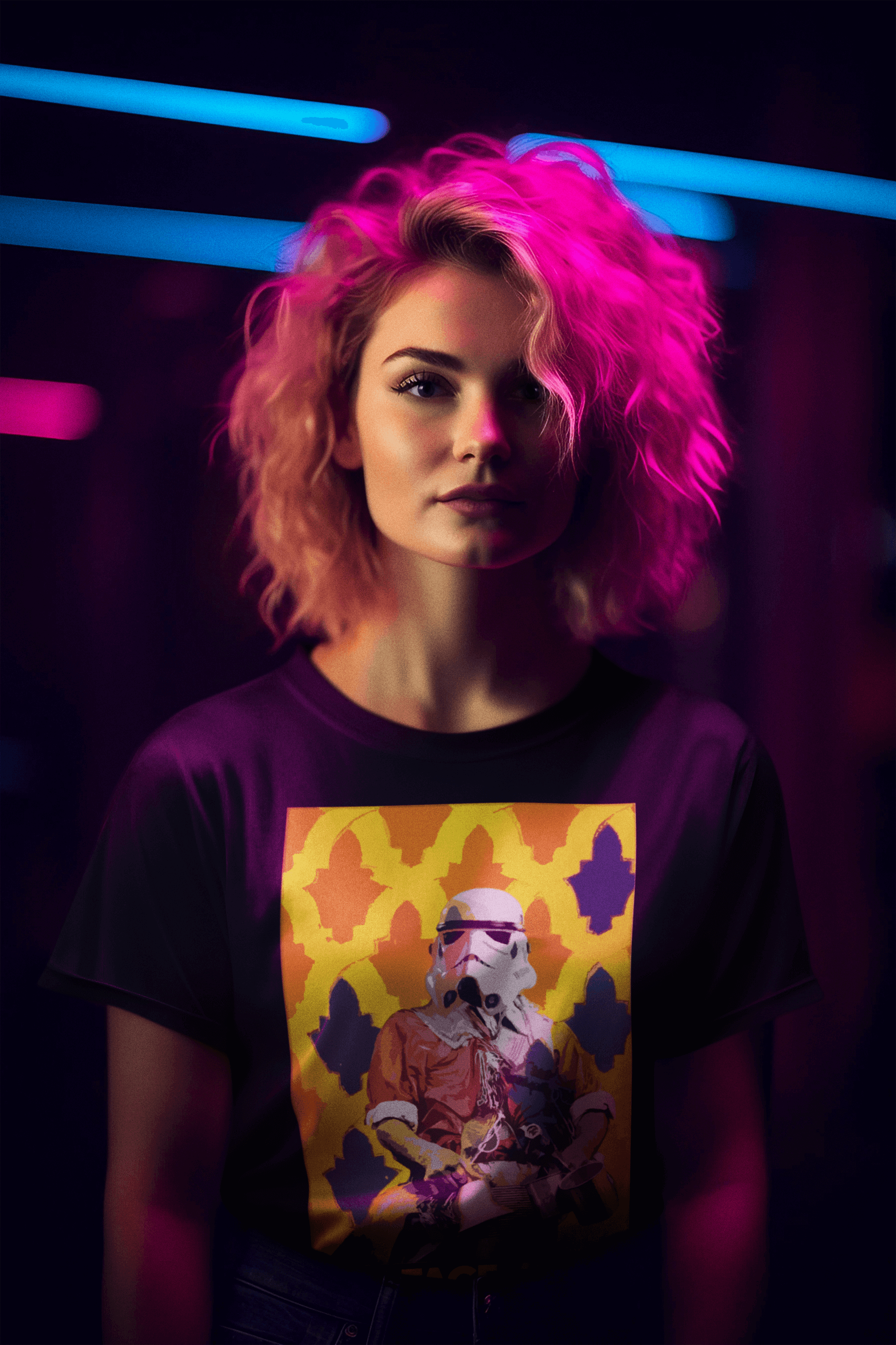 T-SHIRT "TFA WARS" – ZELIG STYLE, GALAXY VIBE