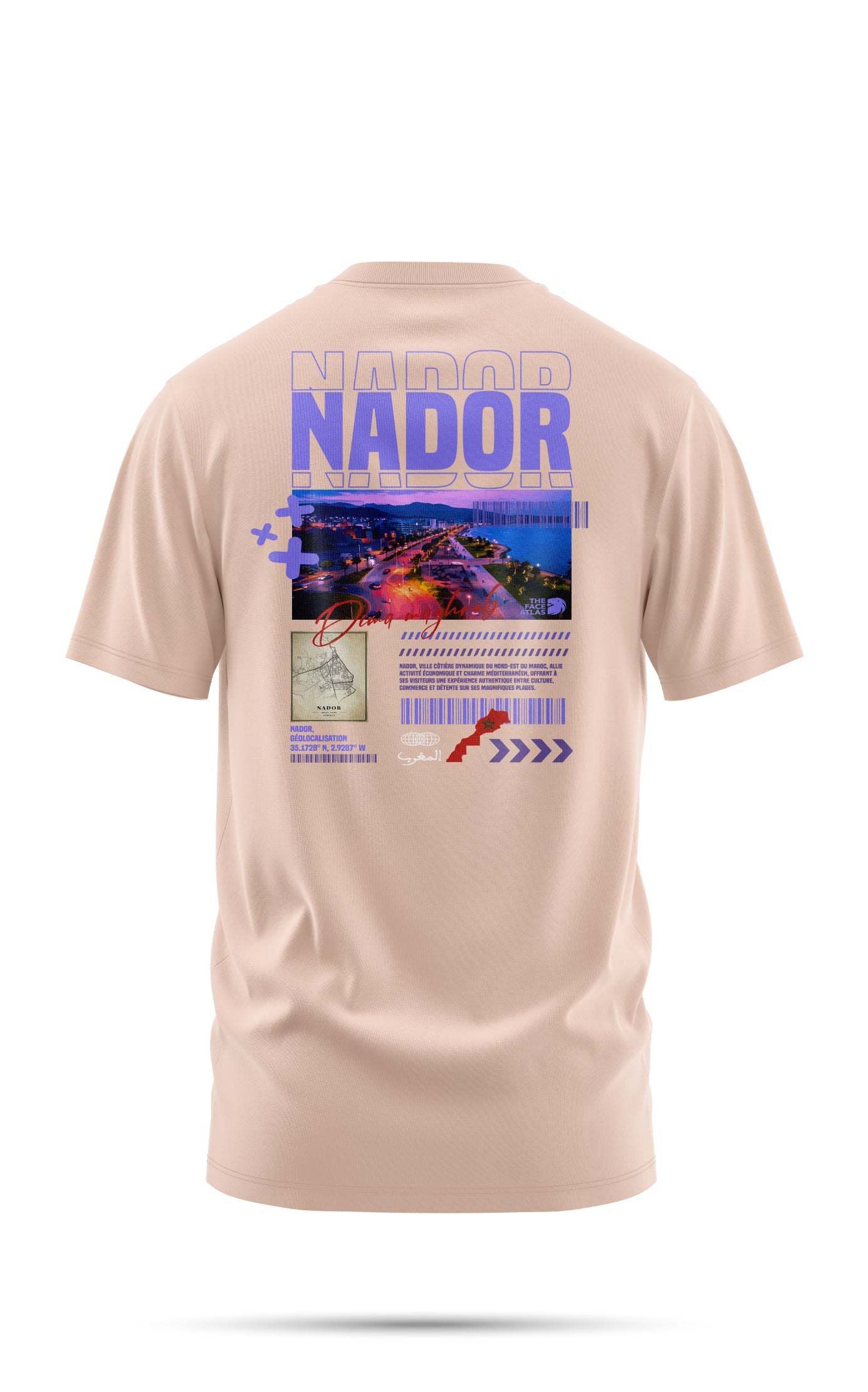 T-shirt Nador – L’Esprit du Maroc dans un Style Unique