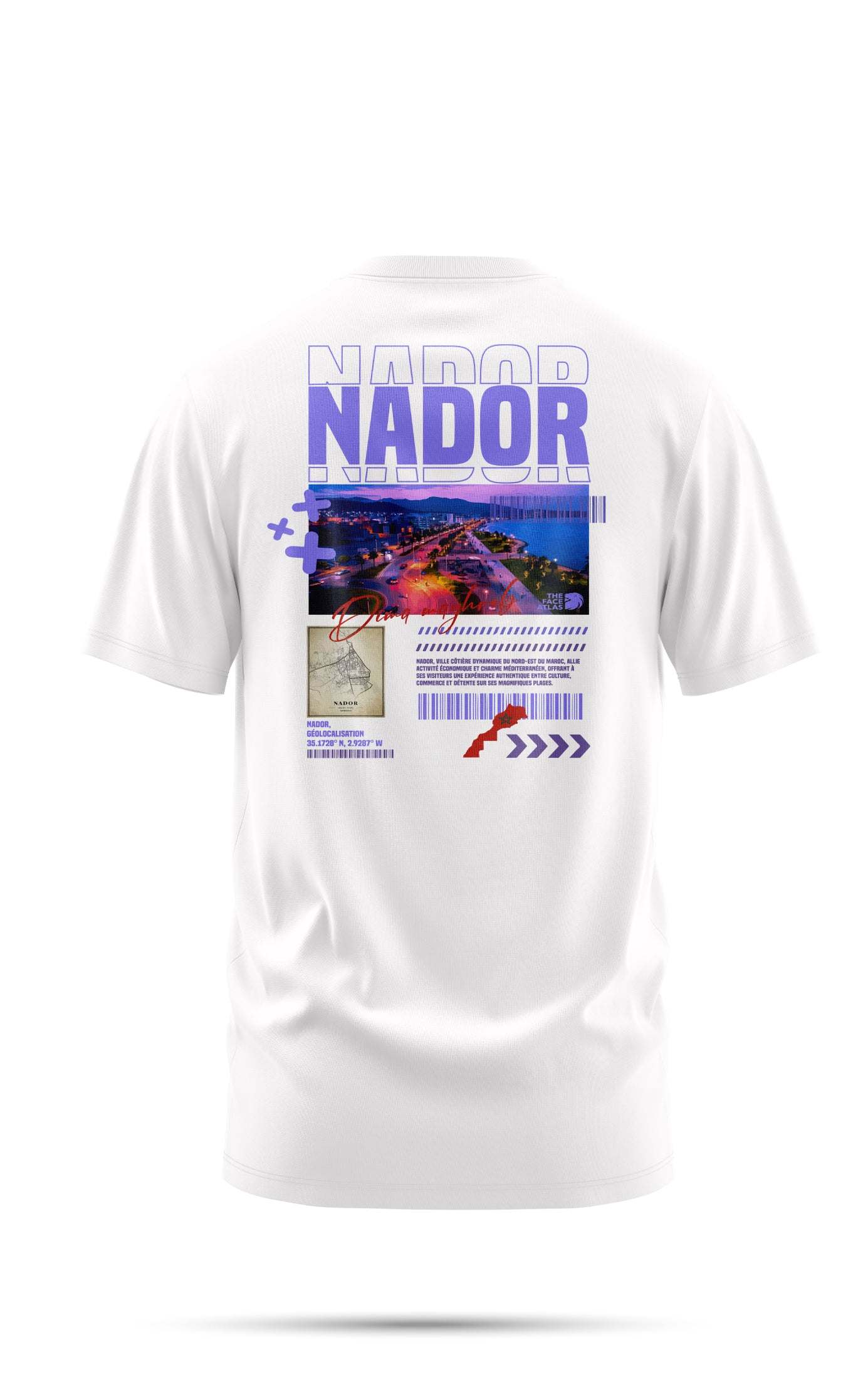 T-shirt Nador – L’Esprit du Maroc dans un Style Unique