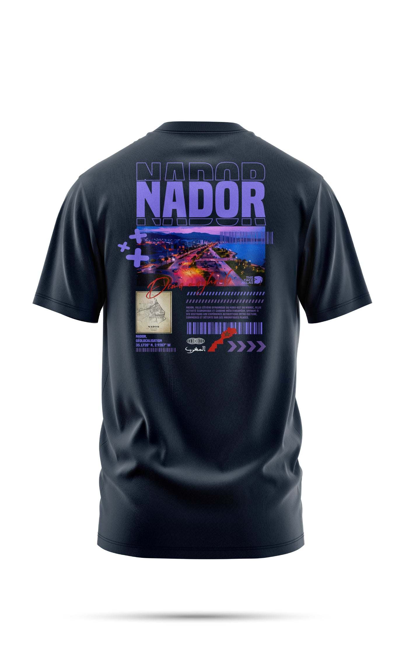 T-shirt Nador – L’Esprit du Maroc dans un Style Unique