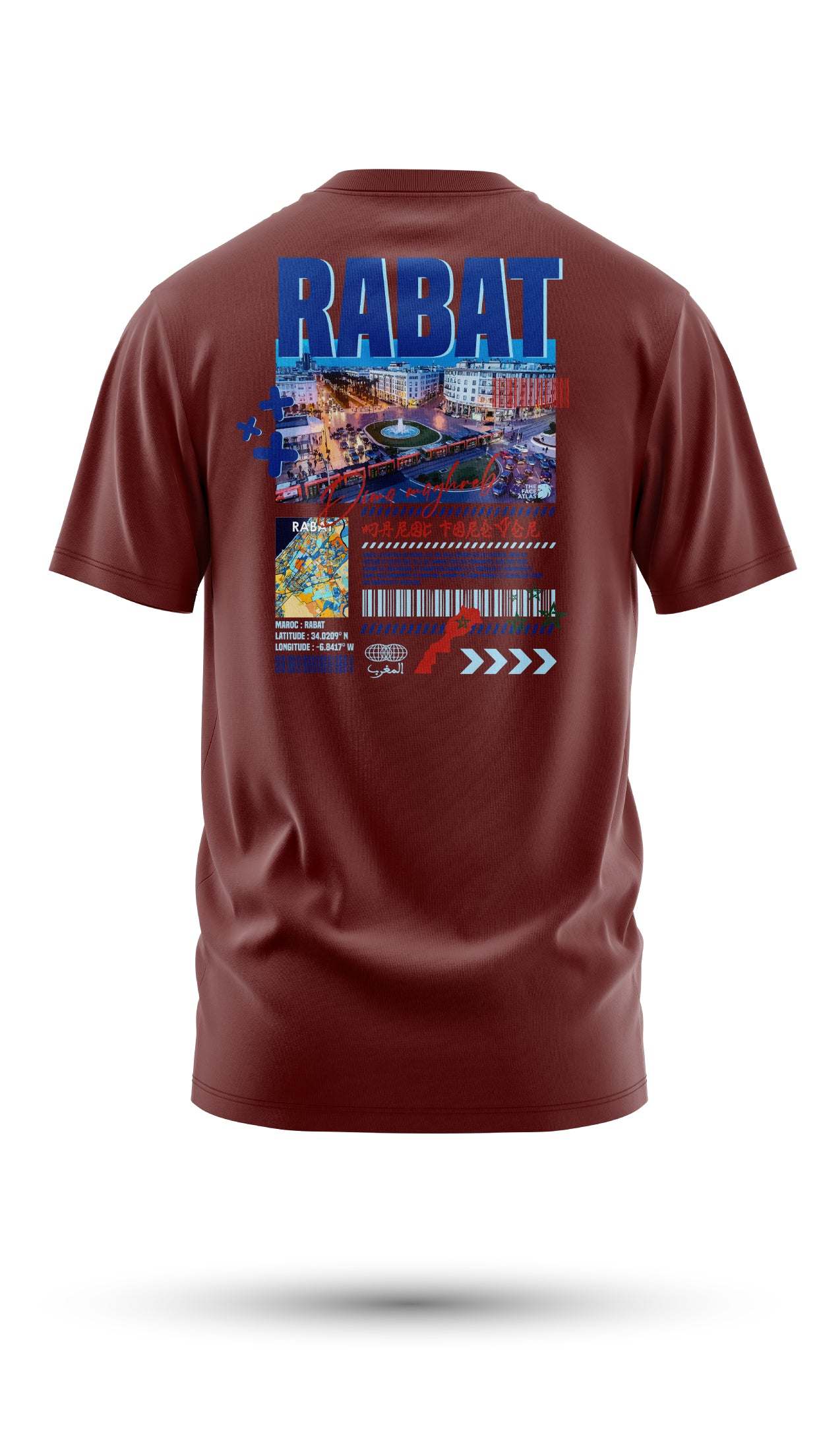 T-shirt Rabat – L’Élégance Impériale de la Capitale Marocaine