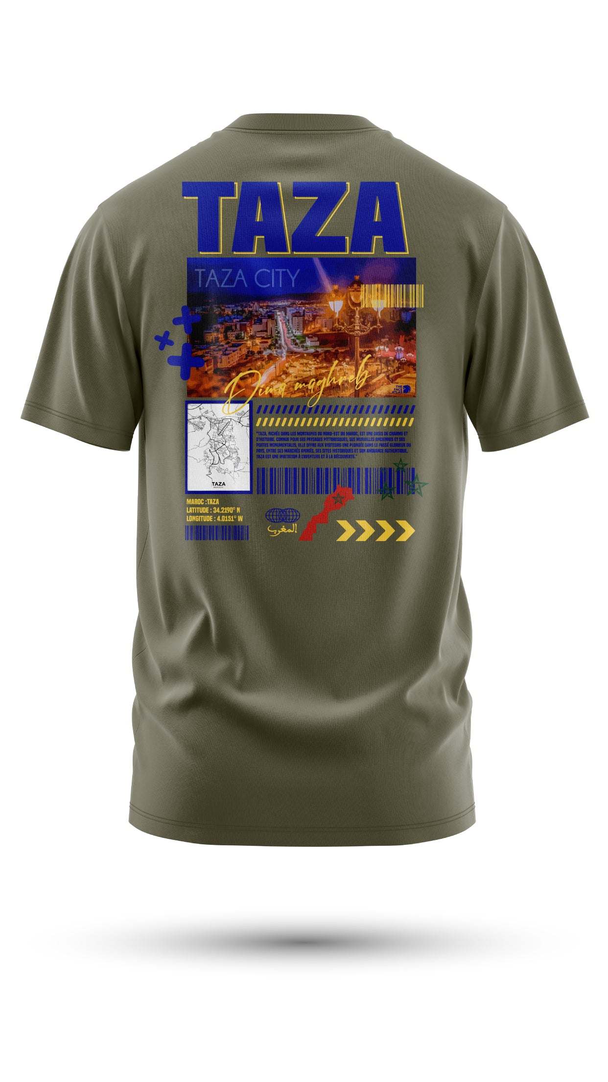 T-shirt Taza – L’Authenticité de la Porte du Moyen Atlas
