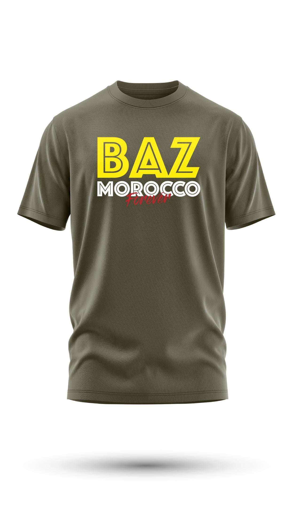 T-SHIRT “BAZ” – SIMPLICITÉ BRUTE