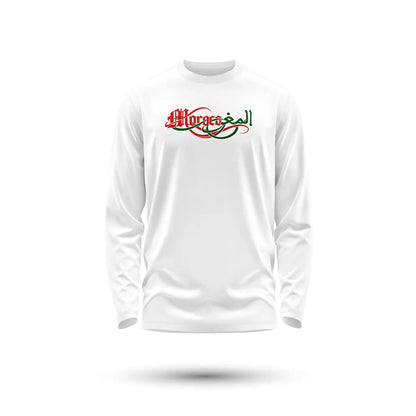 T-shirt Manches Longues Maroc 220g - Blanc / XS - tshirt manches longues
