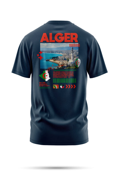 T-shirt Alger – L'Énergie Blanche de la Capitale