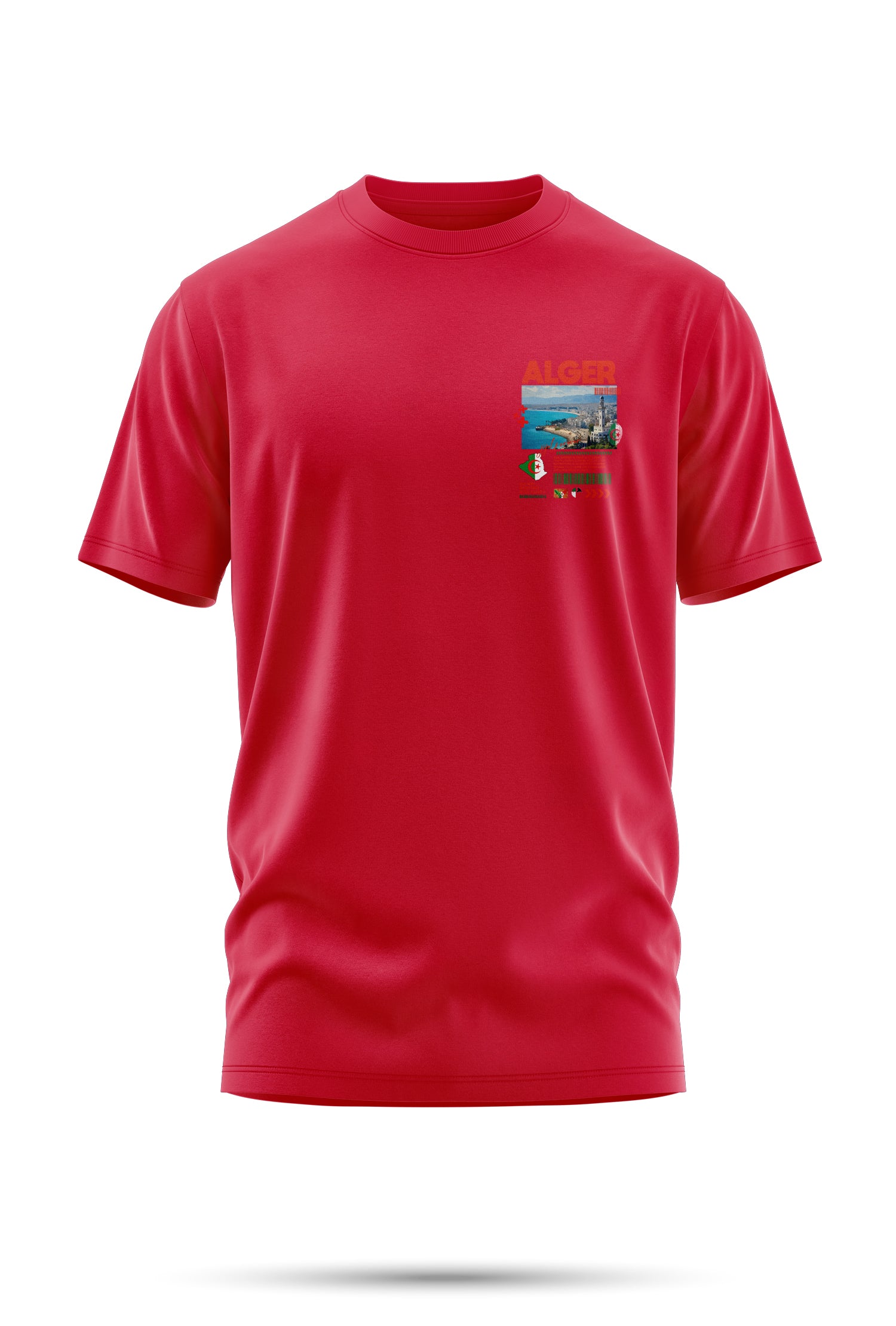 T-shirt Alger – L'Énergie Blanche de la Capitale