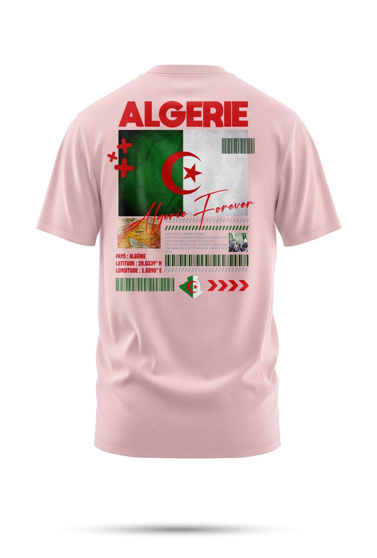 T-SHIRT ALGÉRIE – THE FACE ATLAS