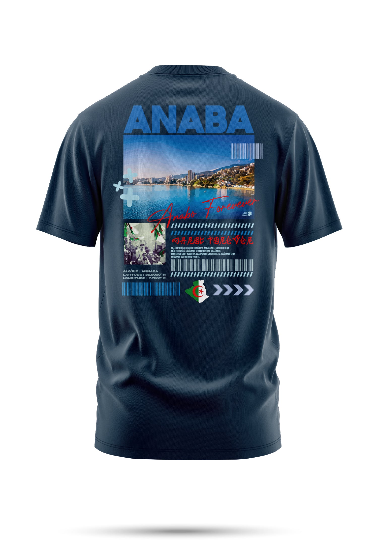 T-SHIRT ANNABA – THE FACE ATLAS