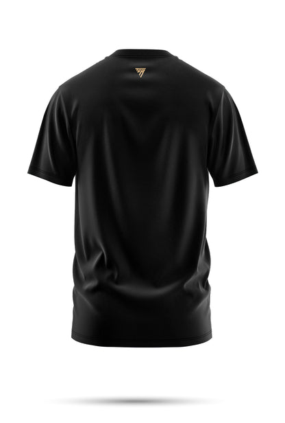 T-Shirt Boxy Fit 280GSM – Artwork Rouge Impérial « Le Roi Sans Visage »