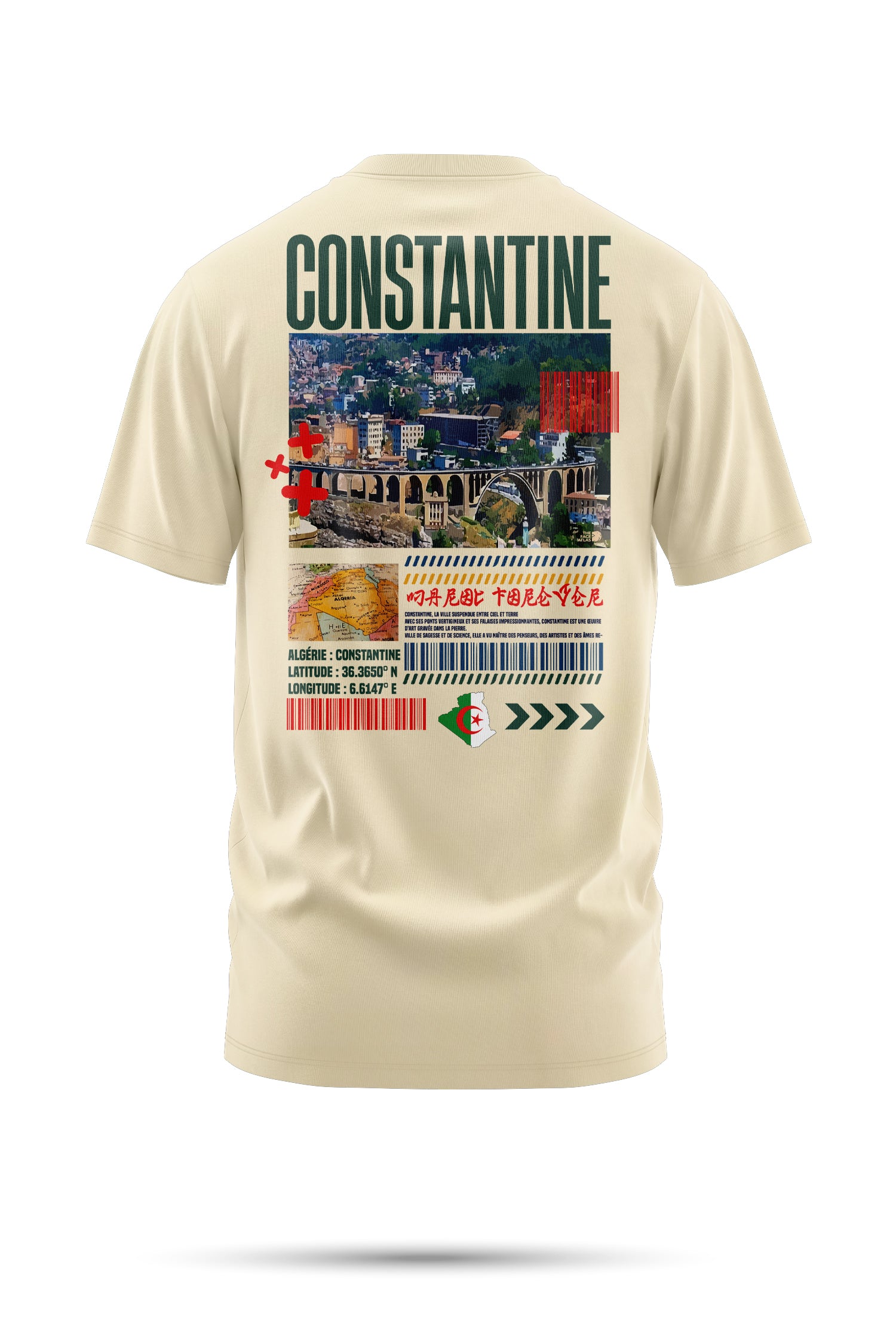 T-SHIRT CONSTANTINE – THE FACE ATLAS