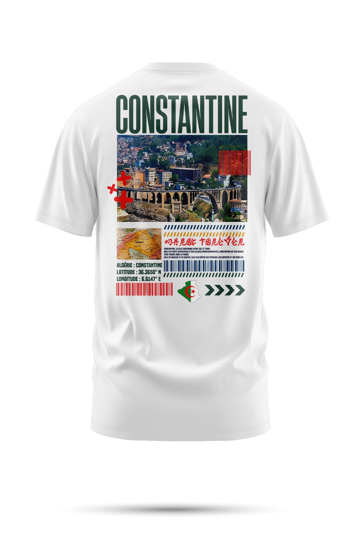 T-SHIRT CONSTANTINE – THE FACE ATLAS