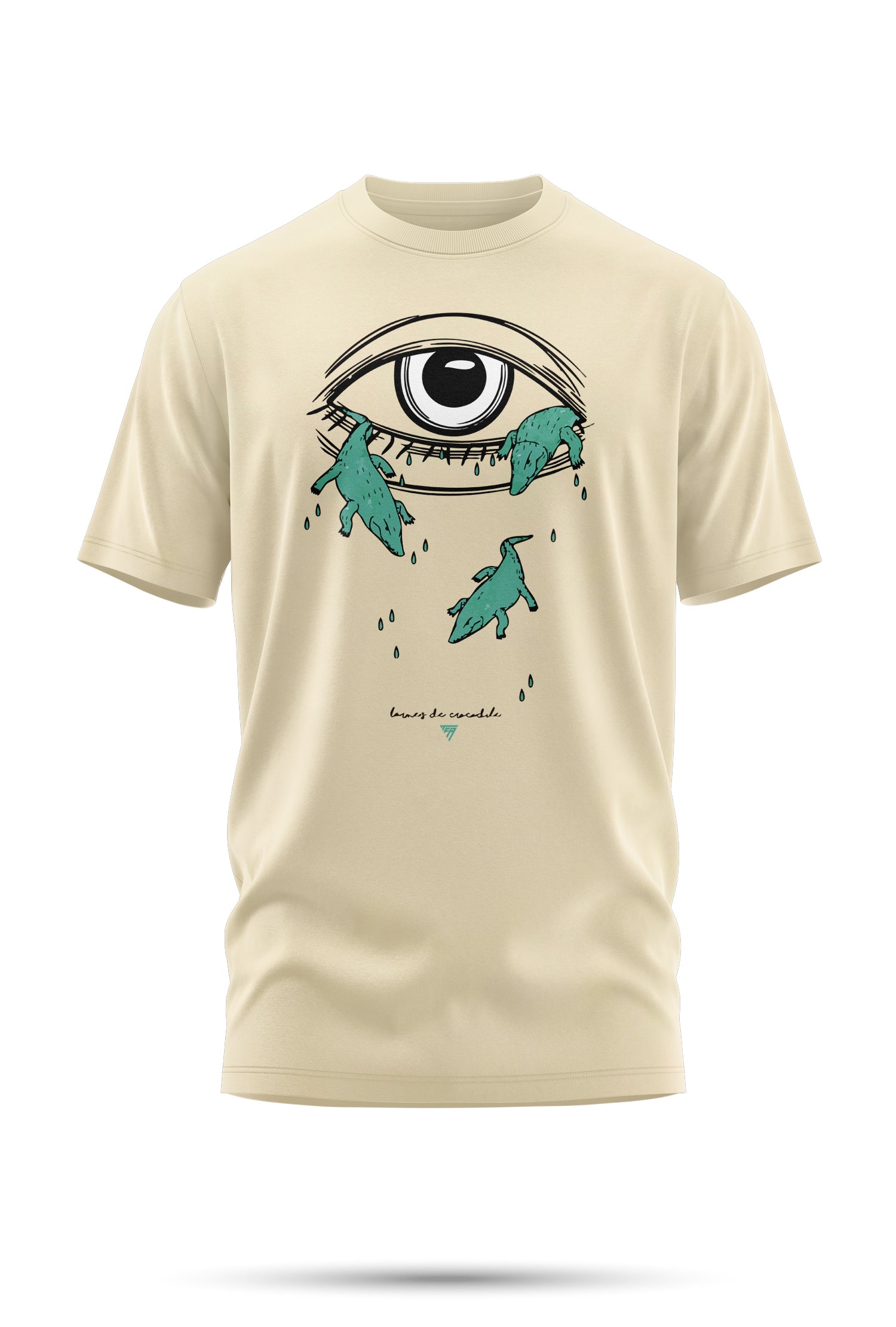 T-Shirt Brodé « Larmes de crocodiles