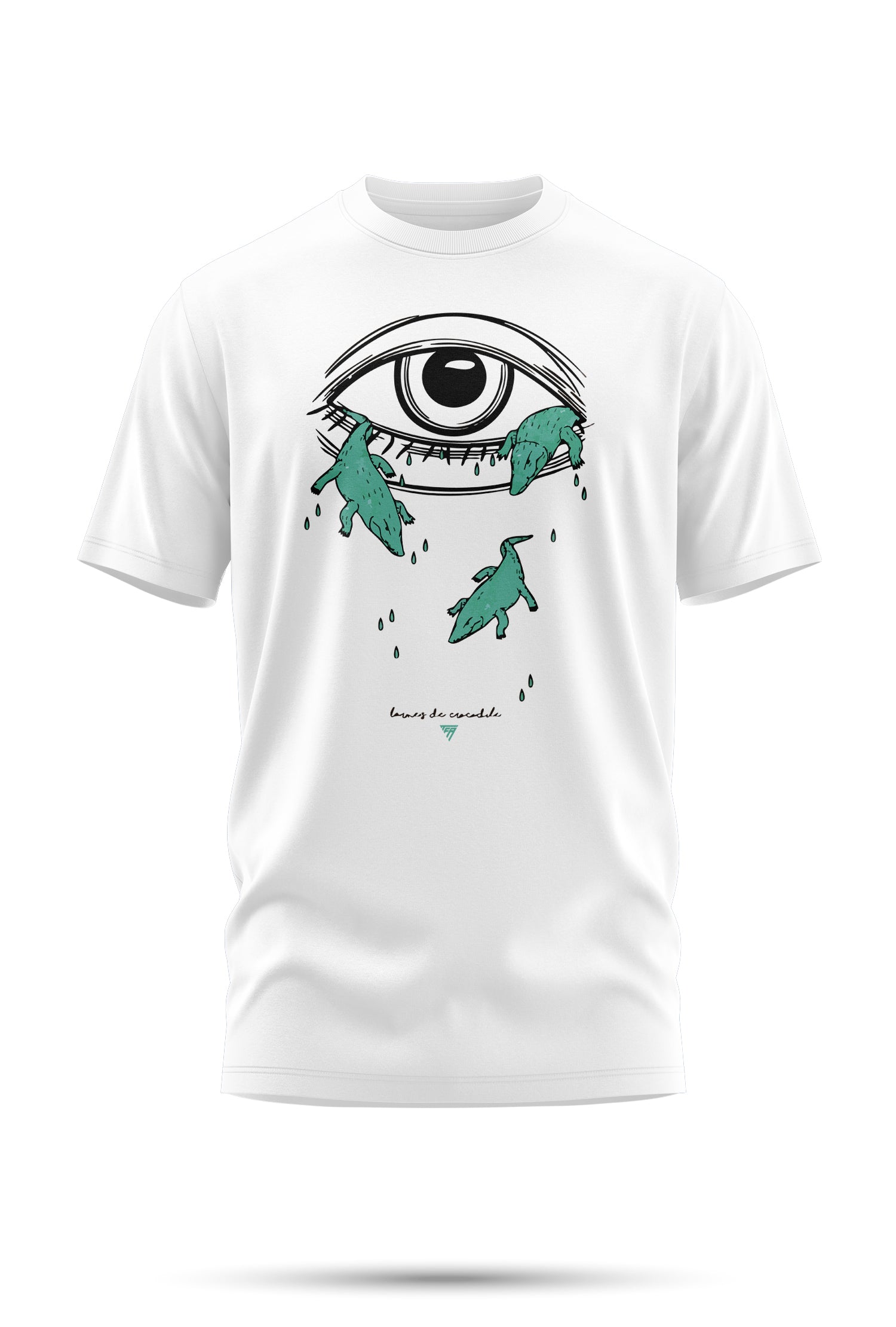 T-Shirt Brodé « Larmes de crocodiles
