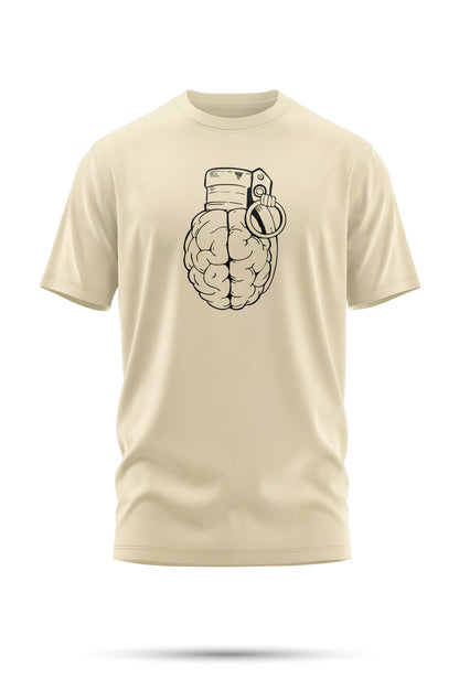 T-Shirt Brodé « MIND GRENADE »