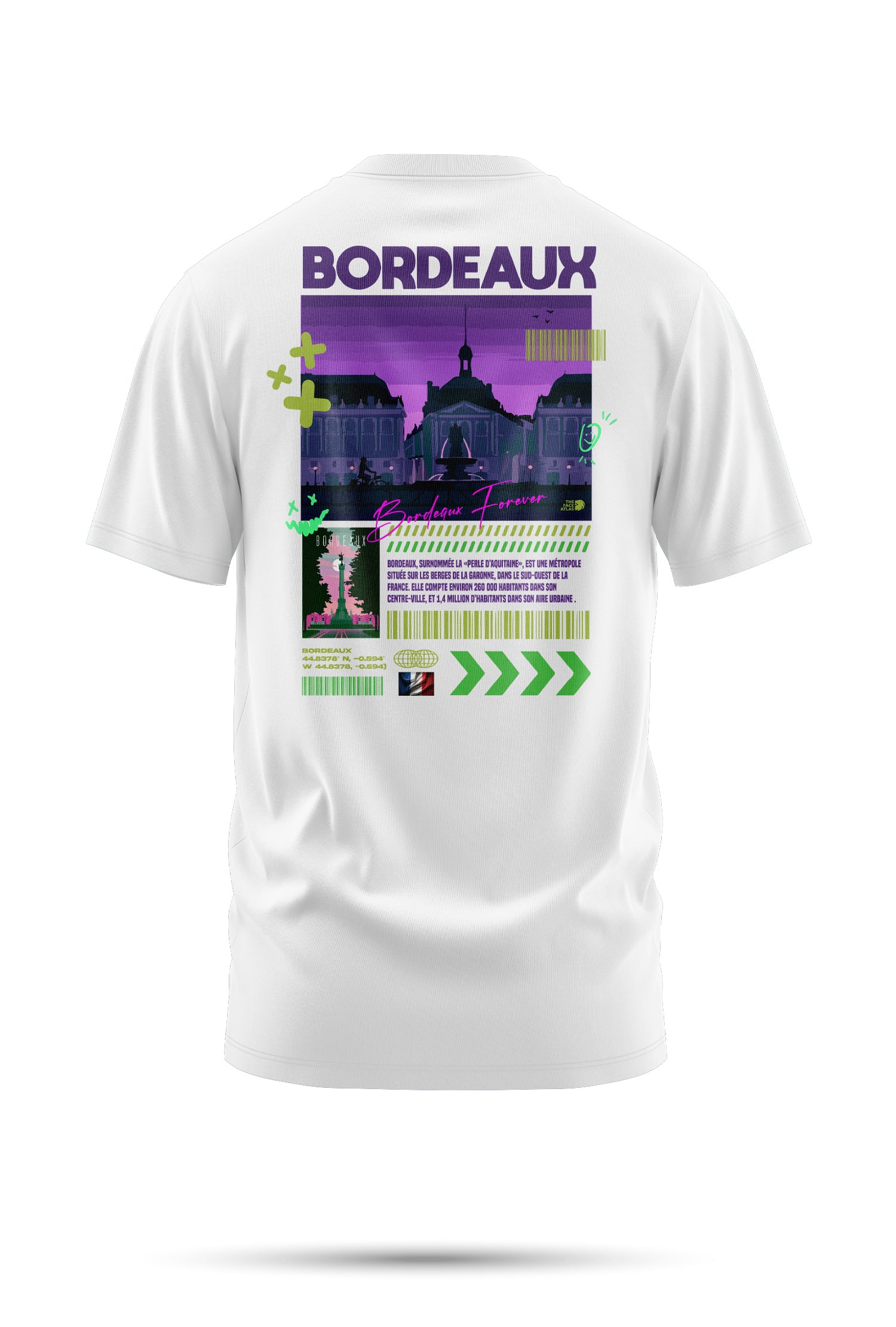 Tshirt BORDEAUX 240g | Coton Premium