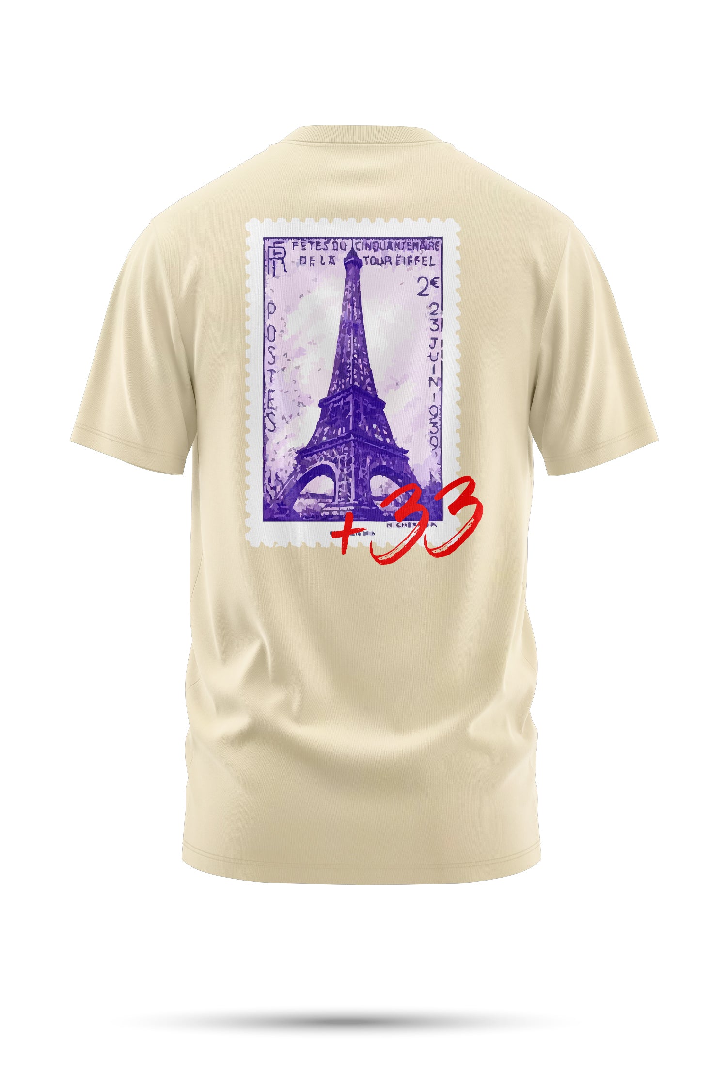 T-Shirt Paris vintage 240g | Coton Premium