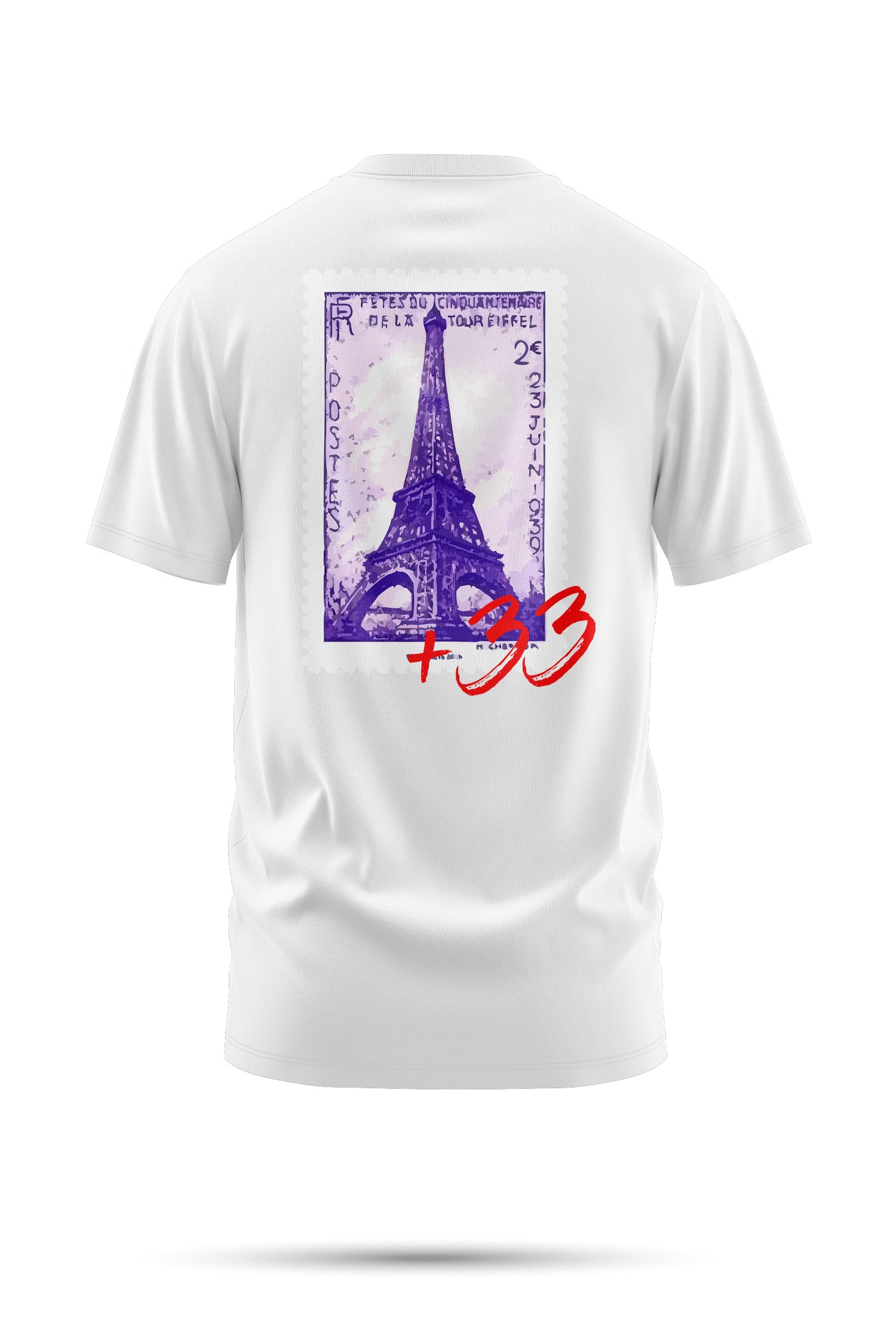 T-Shirt Paris vintage 240g | Coton Premium