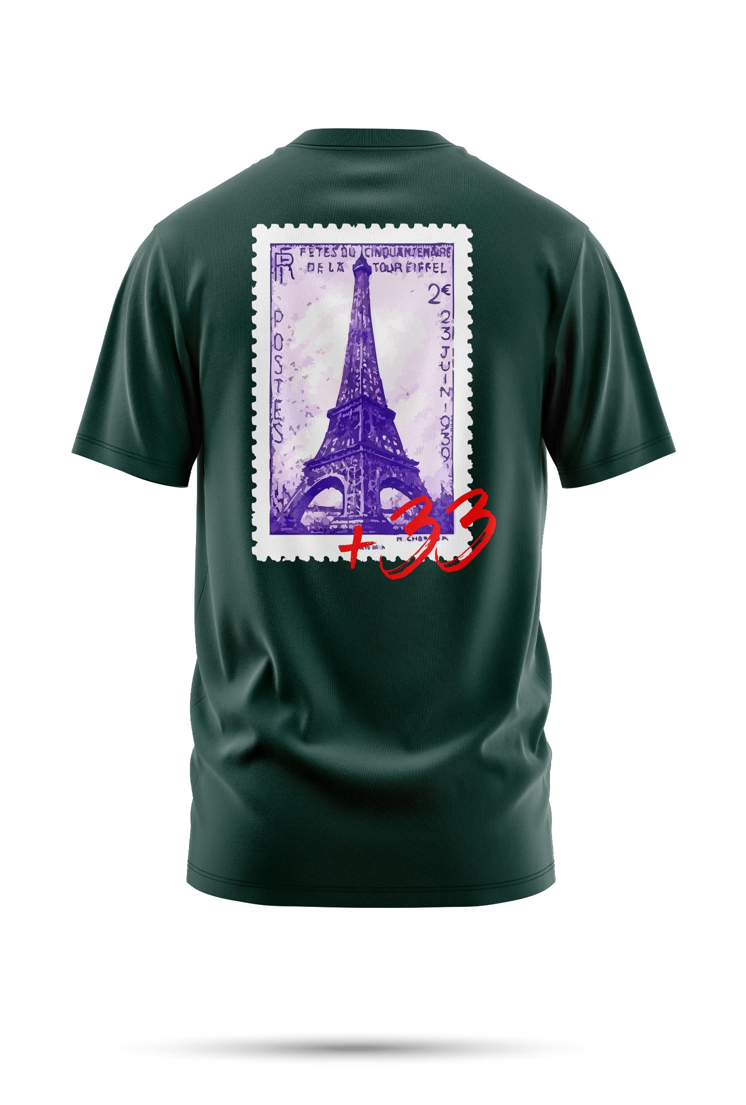 T-Shirt Paris vintage 240g | Coton Premium
