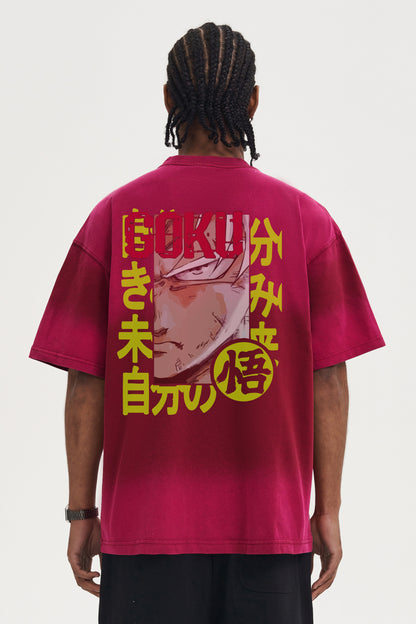 T-shirt Oversize Dark Goku – 260g/m²