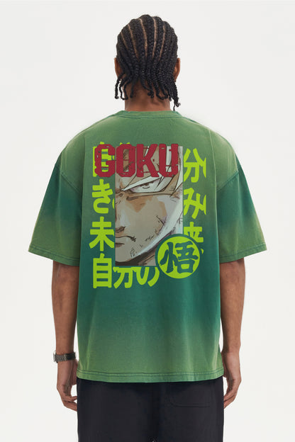 T-shirt Oversize Dark Goku – 260g/m²