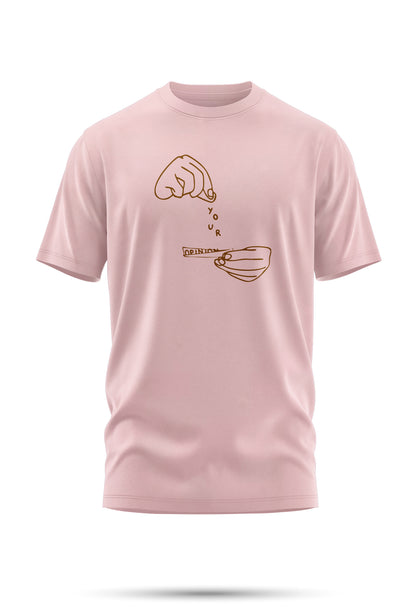 T-Shirt Brodé « Je Fume Ton Opinion »