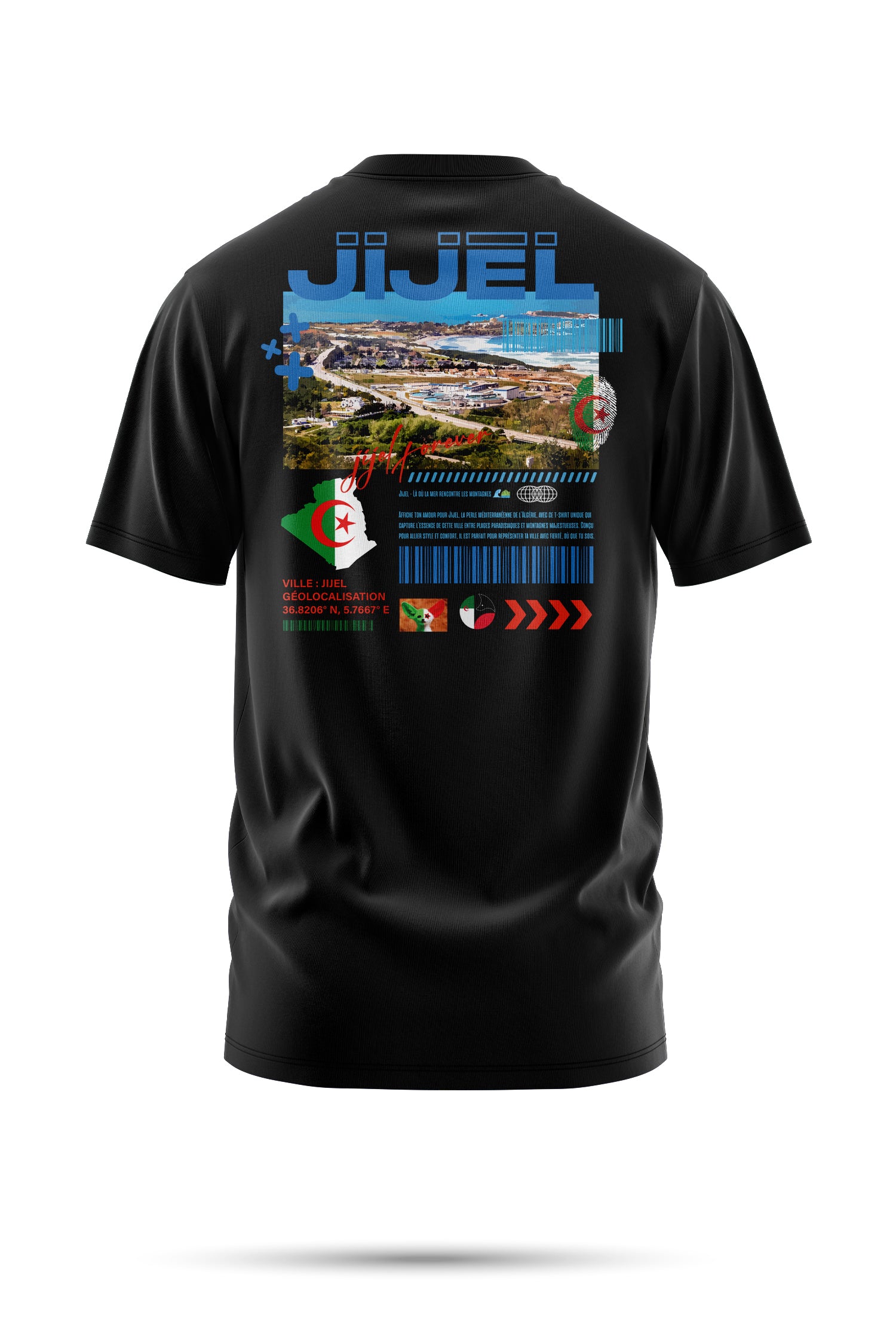 T-SHIRT JIJEL – THE FACE ATLAS