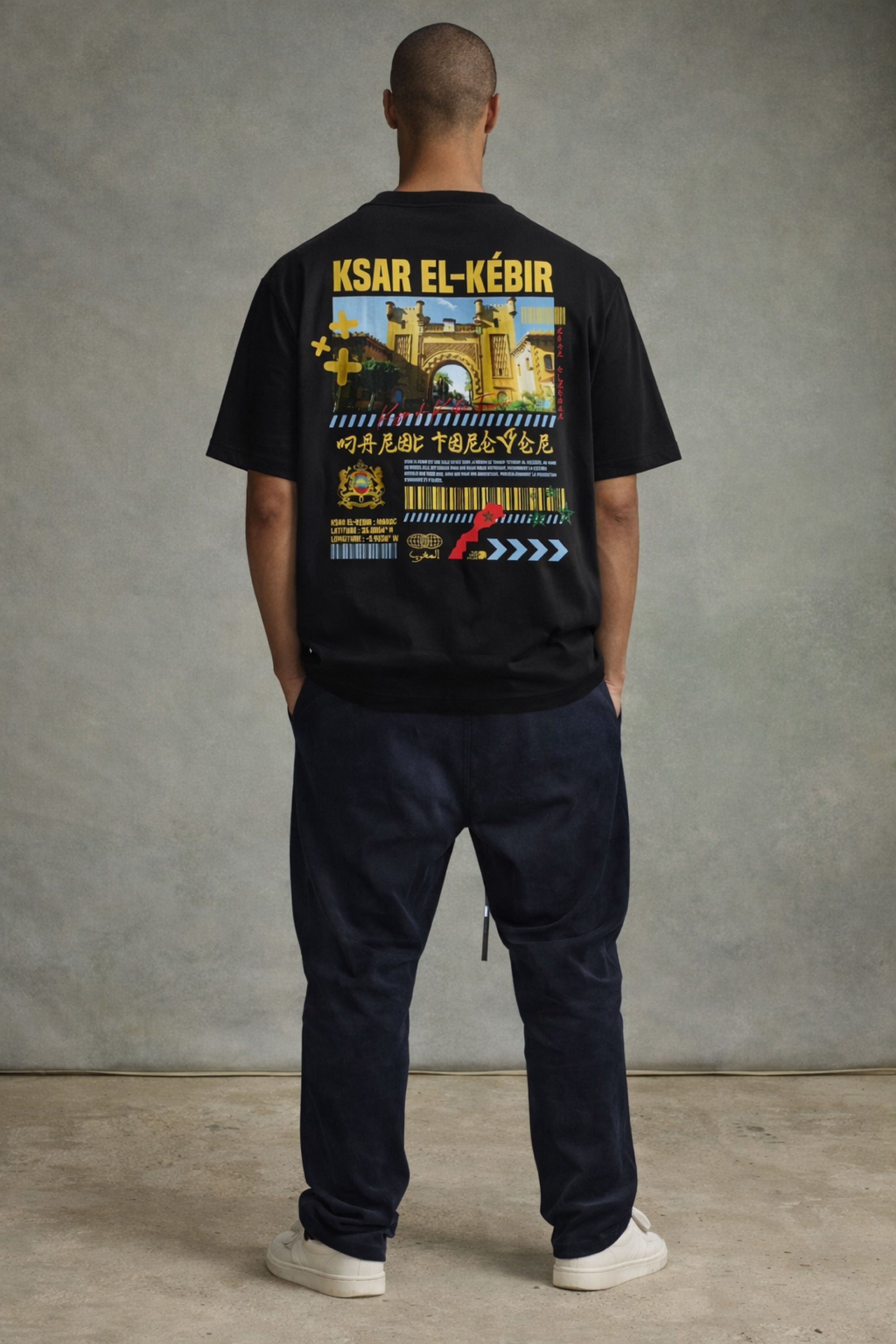T-shirt Ksar el kebir 240 g/m² | Coton BIO