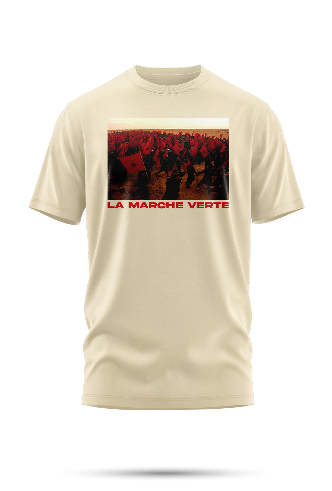 T-shirt Hommage à la Marche Verte – L’unité tissée dans le coton